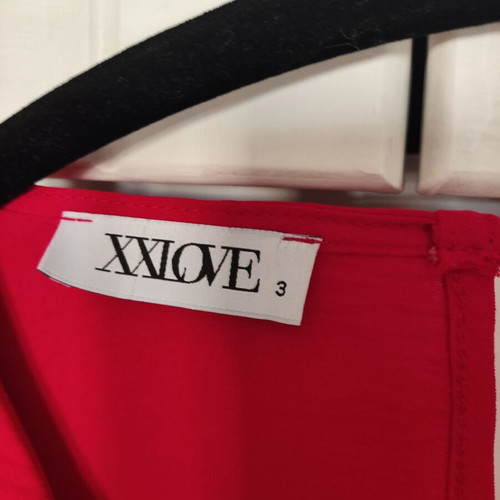 XXLOVE Red One-Piece Jumpsuit Like New Size 3