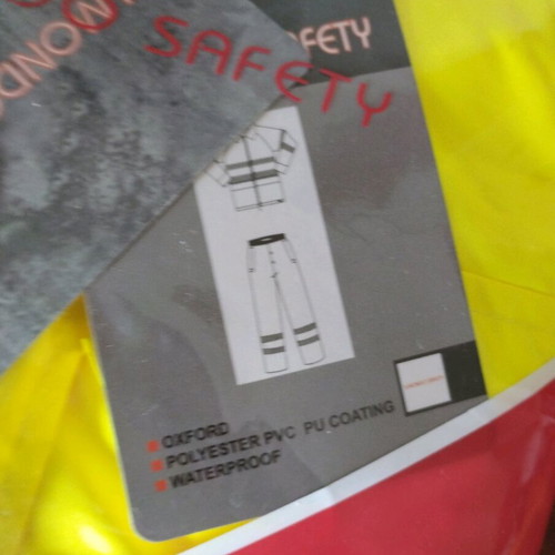 Waterproof set with reflective tapes size L