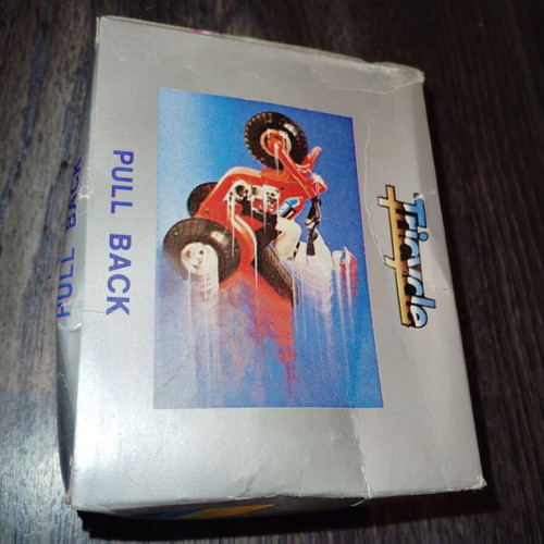 Pull back toy used, rare 90s Greek vintage
