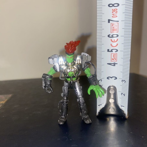 Chap Mei Stellar Force Green Warrior action figure used, vintage 1995-1999