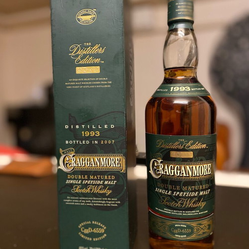 Cragganmore 1993 The Distiller's Edition Scotch Whisky new 700ml