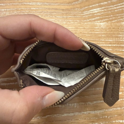 Valentino wallet, brown