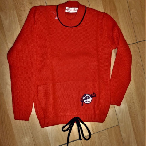 Tricoteen knitted kids sweater new, size 8, 80s vintage