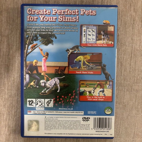 The Sims 2 Pets PlayStation 2 used English full version