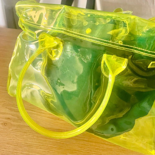 Plexiclus handbag new, handmade unique piece from Italy
