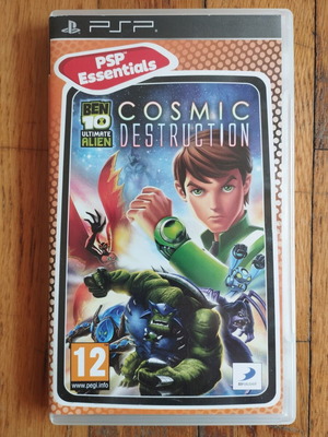 Ben 10 Ultimate Alien Cosmic Destruction PSP game used