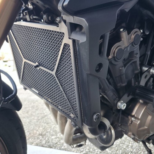 Honda CB650R 2023 sport motorcycle, black, 12,300 km