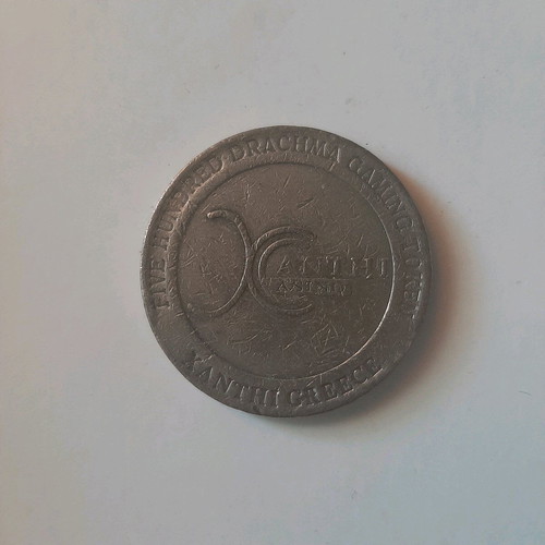 Casino Xanthi chips like new, collectible