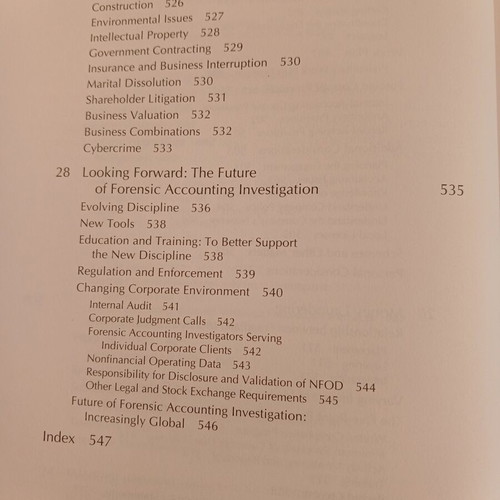 A Guide to Forensic Accounting Investigation 2005 hardcover like new