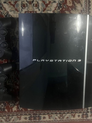 PlayStation 3 FAT refurbished with 2 authentic Sony controllers and charger