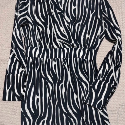 Karavan dress like new, zebra pattern, size M