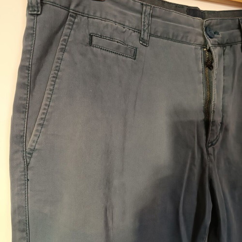 Boston Brothers fabric pants blue/gray like new