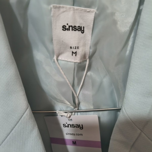 Sinsay women's jacket like new, size M, light blue
