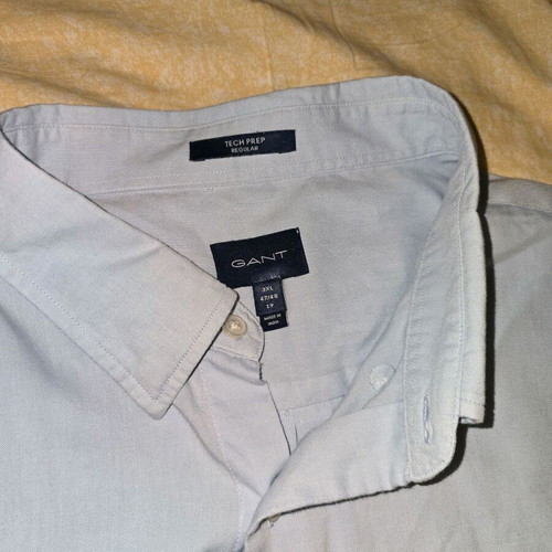 Gant Tech Prep Regular Shirt 3XL turquoise like new