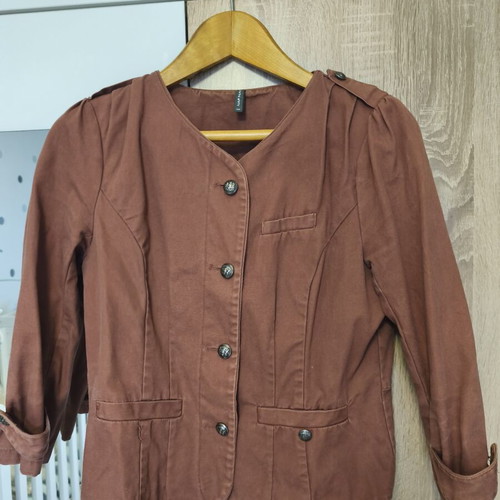 Short Jacket Naf Naf like new, brown, size M