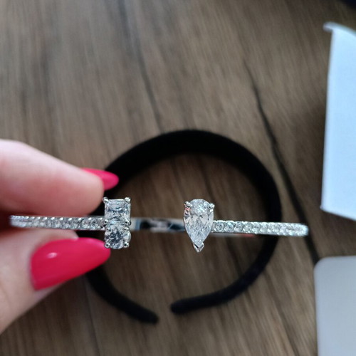 Swarovski bracelet new, silver