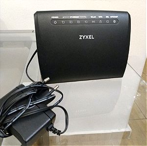 Zyxel Modem/router με καλώδιο DSL.
