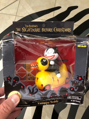 Nightmare Before Christmas Chara-Remo Vampire Teddy figure used with damaged box