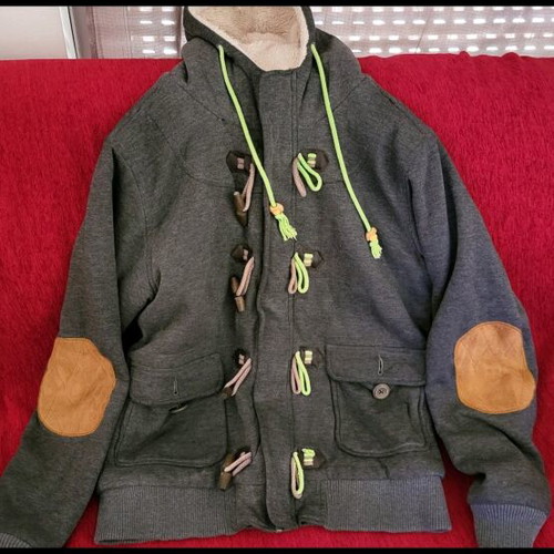 Cardigan used gray, size L
