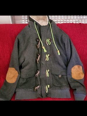 Cardigan used gray, size L