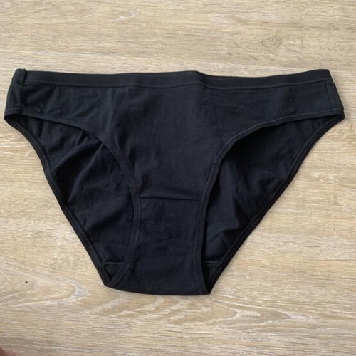 Ladies briefs set new 100% cotton 4 pcs black and white