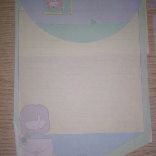 Letter writing set from the 80s-90s like new, 4 sets