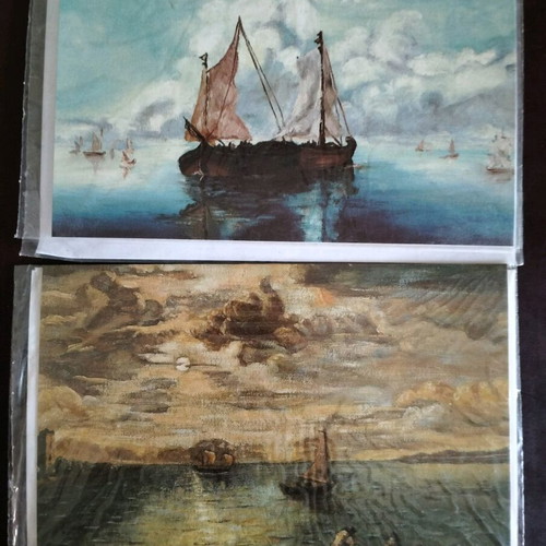 Greeting cards new, set of 2 pieces