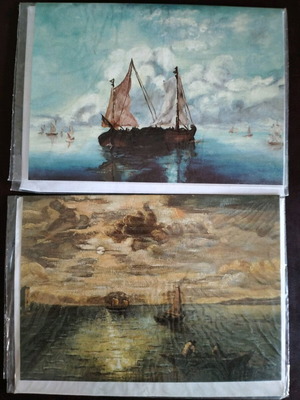 Greeting cards new, set of 2 pieces