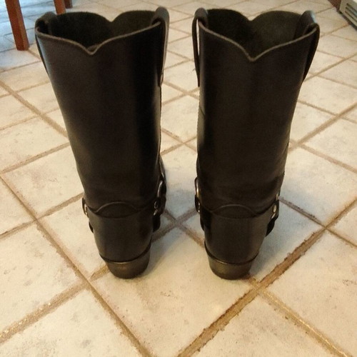 Men's leather Commanchero Original boot black like new, size 42