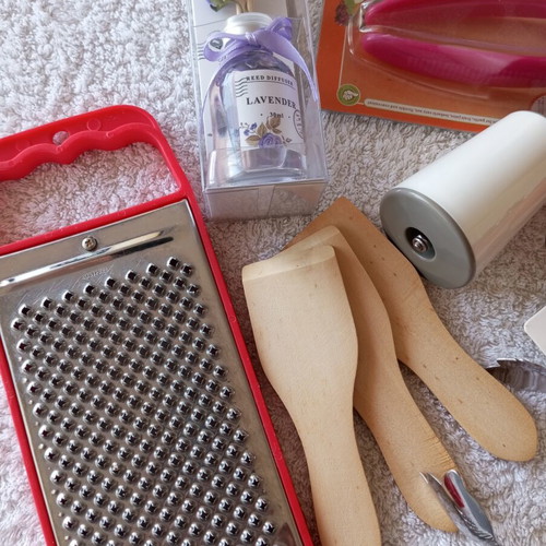 Kitchen tools stainless steel new with lavender air freshener gift