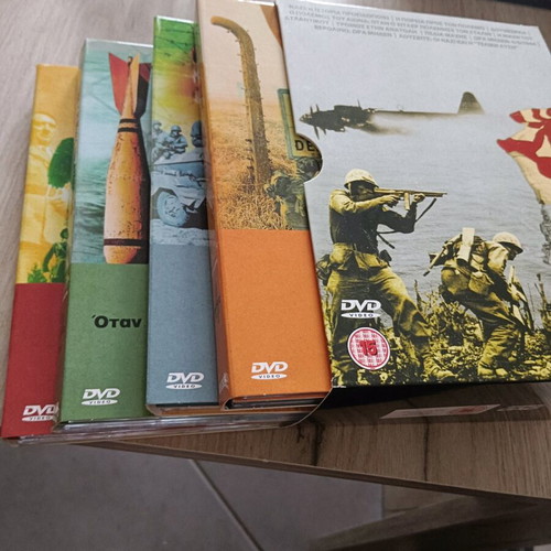 Second World War DVD new, pack of 12, historical series with subtitles