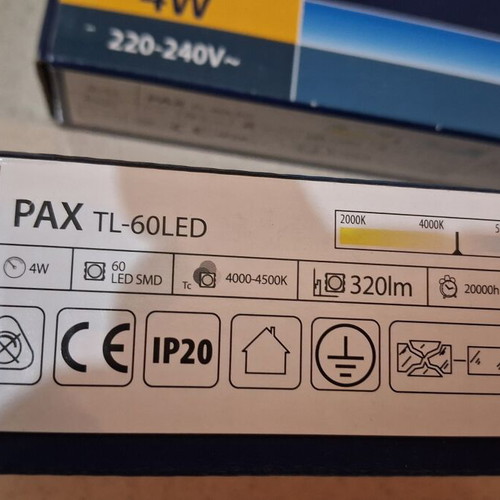 LED φωτιστικό πάγκου κουζίνας 4 watt 35 cm καινούργιο