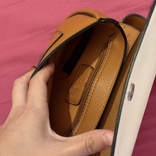 Amelie crossbody bag like new, beige