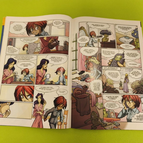 W.i.t.c.h. 10 comic book used, Greek edition