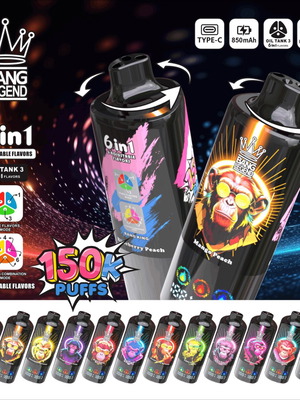 Vape Bang Legend 150k Puffs 6 in 1 new