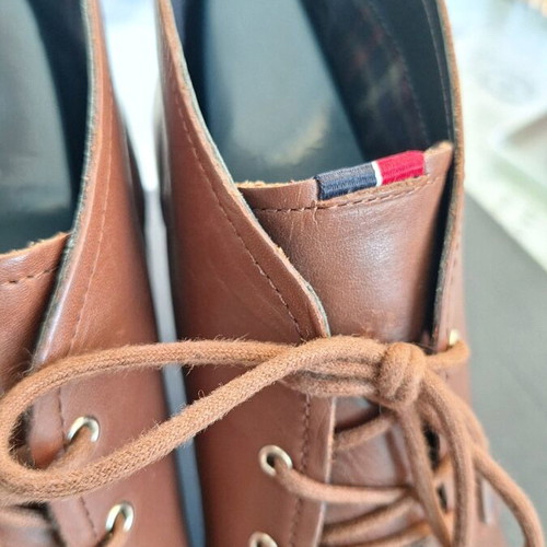 Tommy Hilfiger Women's Leather Ankle Boots used, brown, size 40