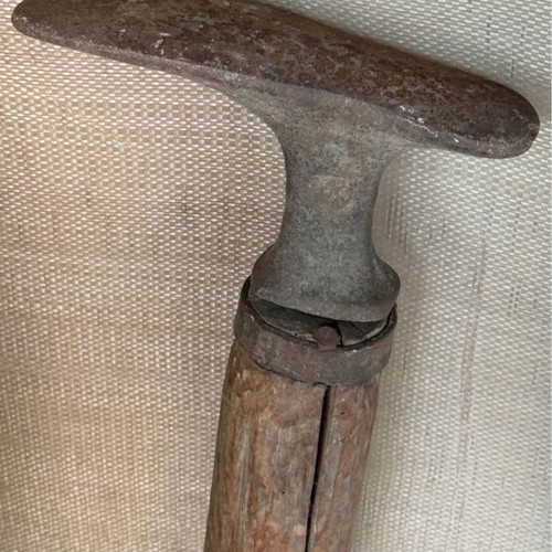 Cobbler's Anvil Used Walnut 19th Century