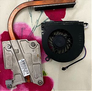 Laptop cpu cooling system+ανεμιστηρακι απο λαπτοπ hp probook