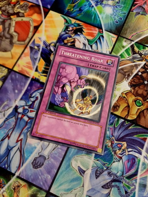 Threatening Roar 5DS1 1st Edition Yu-Gi-Oh! trap card