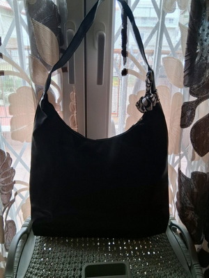 Shoulder bag new, black, unused