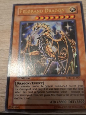 Felgrand Dragon Yugi Oh card used -  5,00 - Vendora.cy