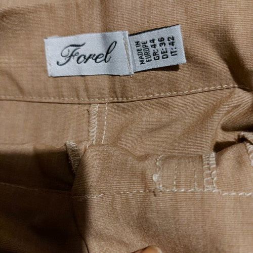 Forel pants and top set like new, beige
