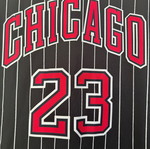 Jordan Chicago Bulls black basketball jersey, size M