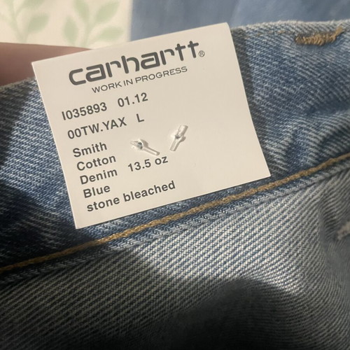 Carhartt Wip Brandon pant, size L, blue
