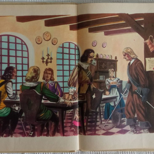 The Three Musketeers used vintage book edition 1968