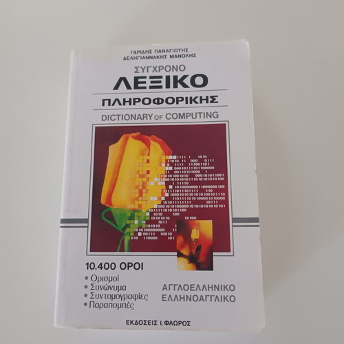 Modern Computing Dictionary bilingual, like new