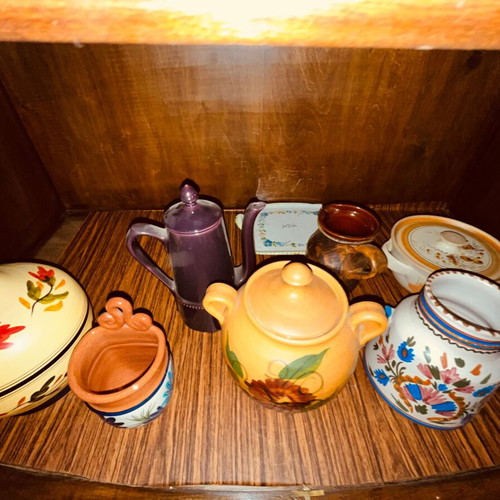 Ceramic collection used, 35 pieces