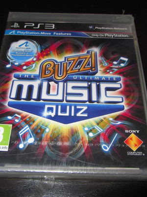 Buzz! The Ultimate Music Quiz Sony PS3 καινούργιο, αγγλικό