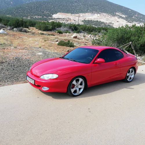 Hyundai Coupe 1.6 FX 1997 like new, manual, red, ABS, A/C