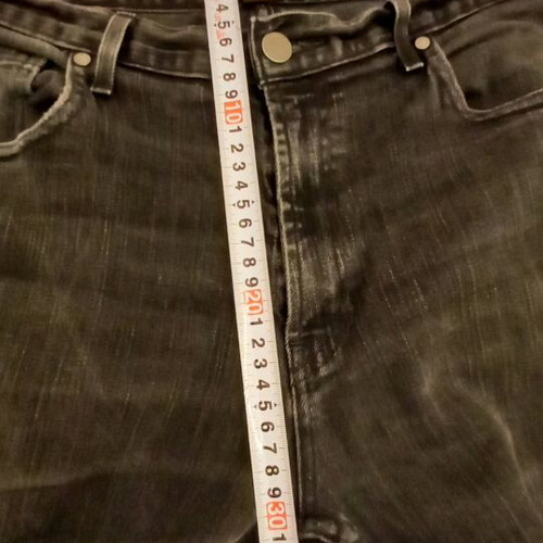 Michael Kors jeans like new, dark gray to black, size L
